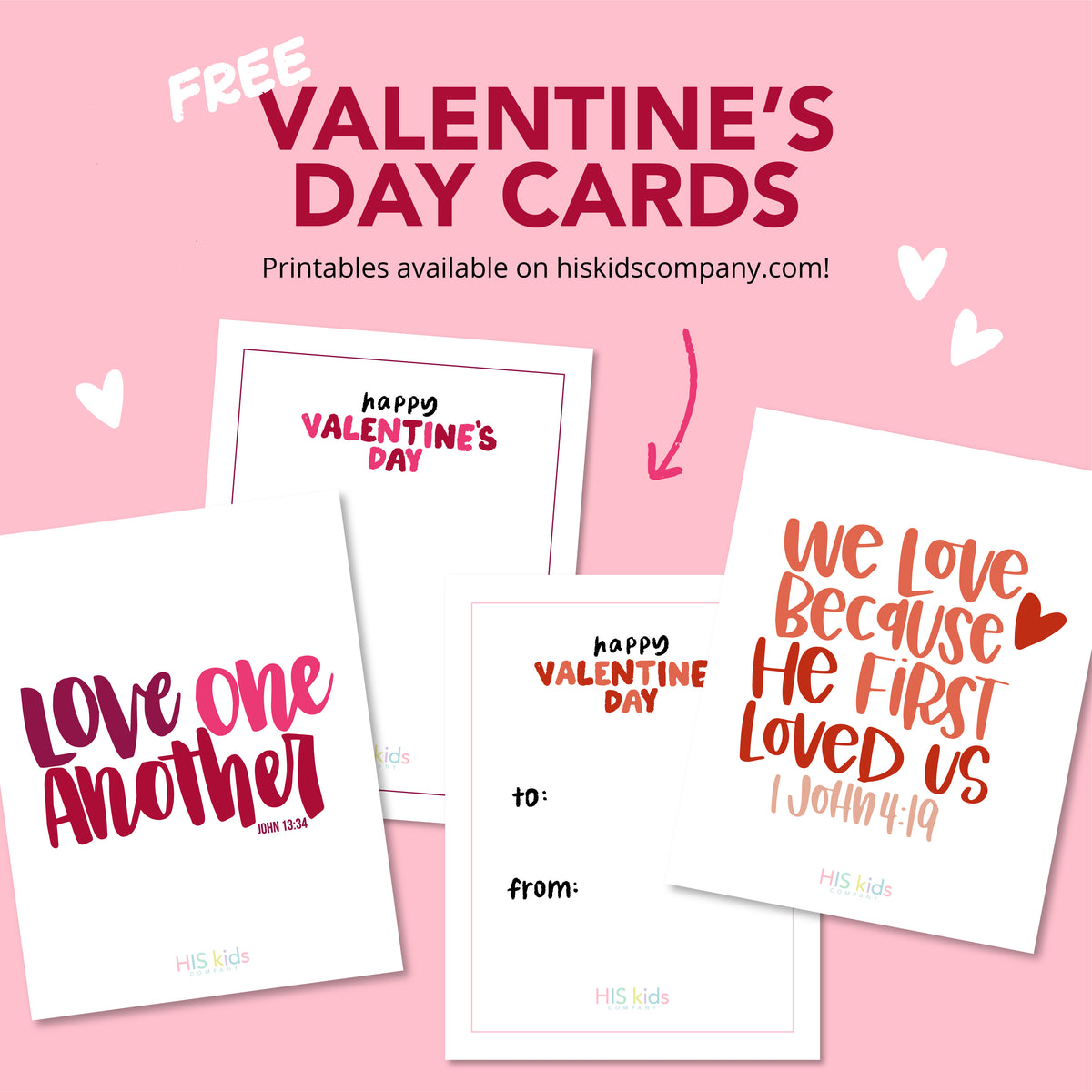 19 Free Printable Valentine Cards for Everyone You Love