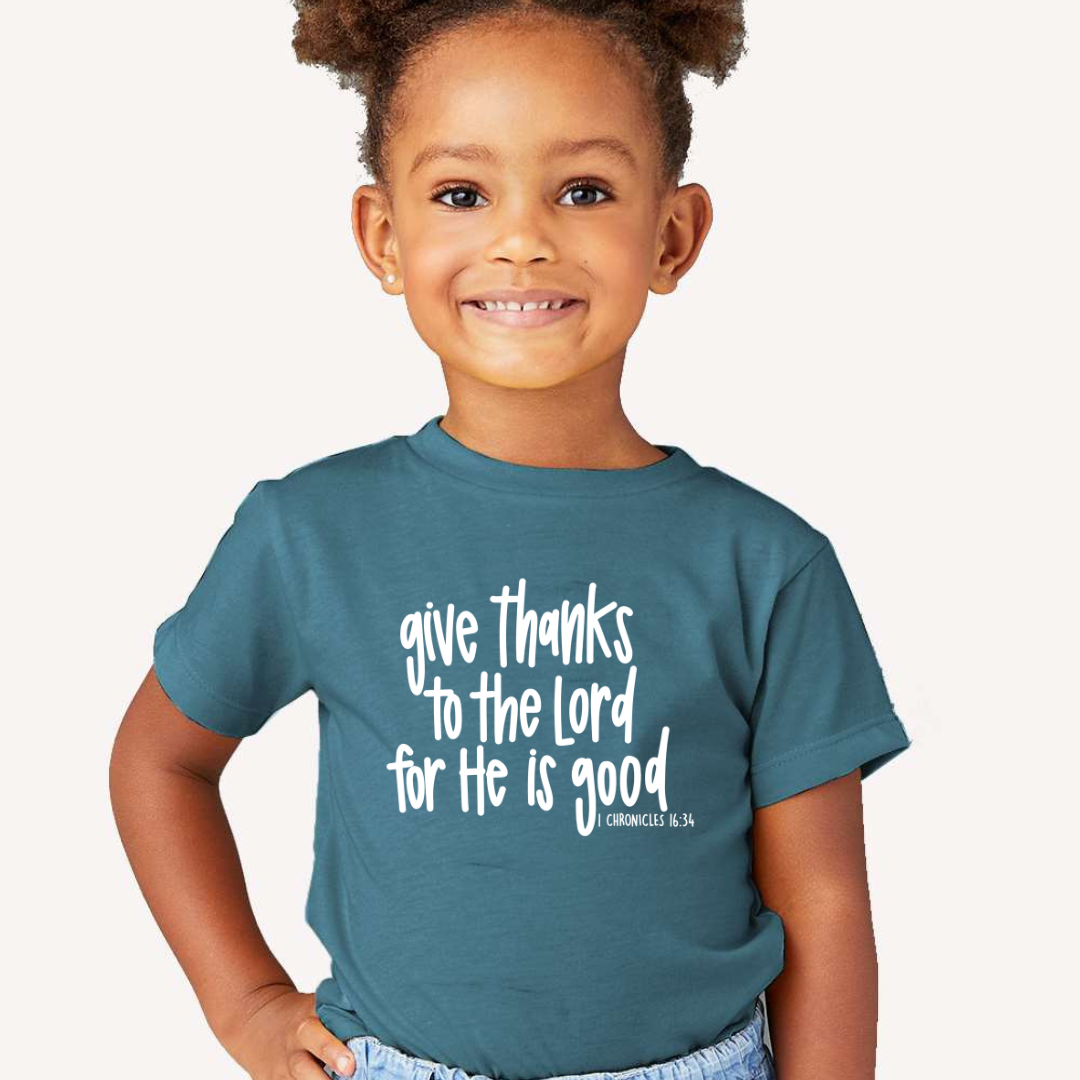 Give Thanks Tee – His Kids Company